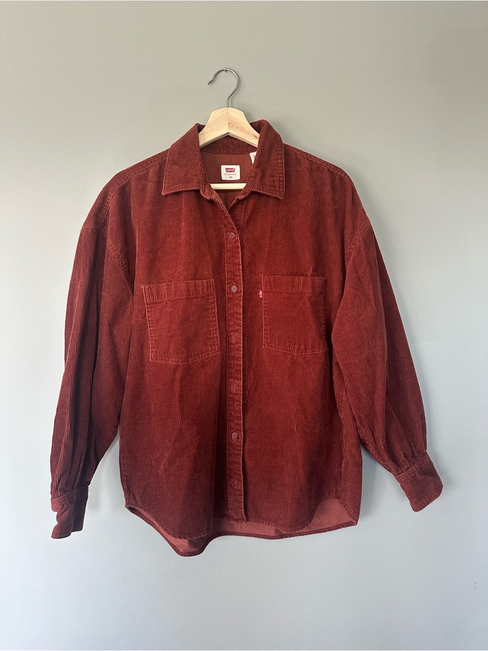 Levi's Corduroy Overshirt - Burnt Orange